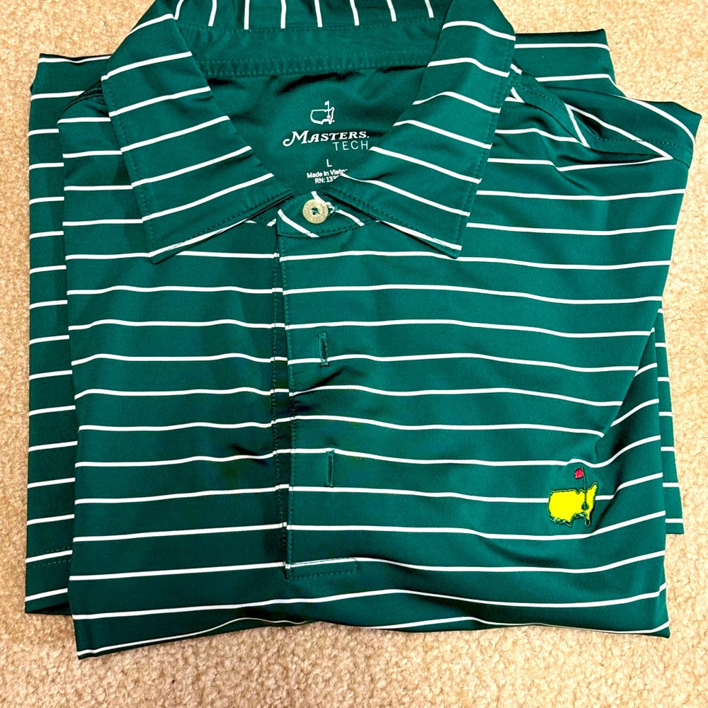 Large Green Masters Polo